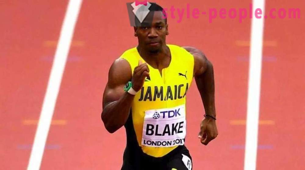 Velocista jamaicano Yohan Blake
