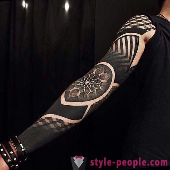 Tatuaje Blekvork: estilo particular