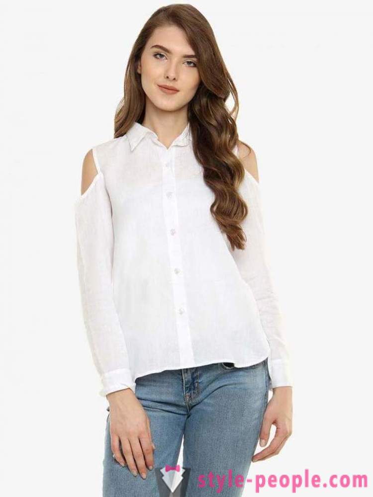Moda blusas blancas: revisión de los modelos, las características y la mejor combinación de