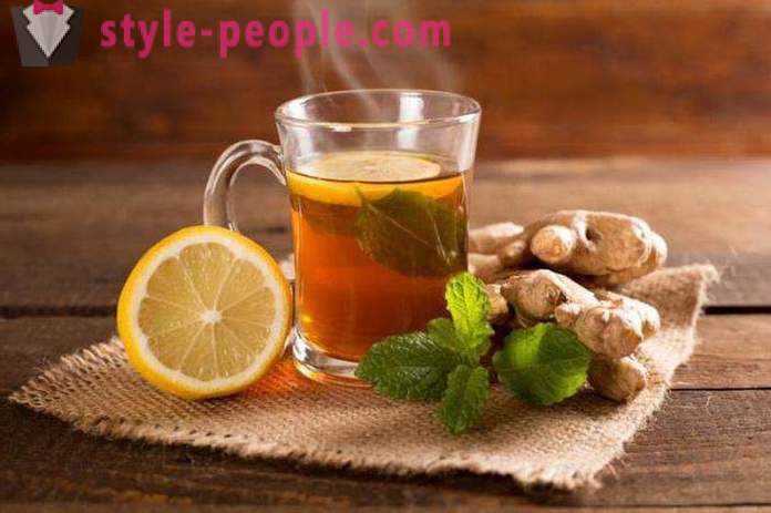Té adelgazante con jengibre y limón: recetas, comentarios