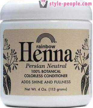 Henna incolora para el fortalecimiento del cabello: peculiaridades de aplicación, recomendaciones, opiniones y