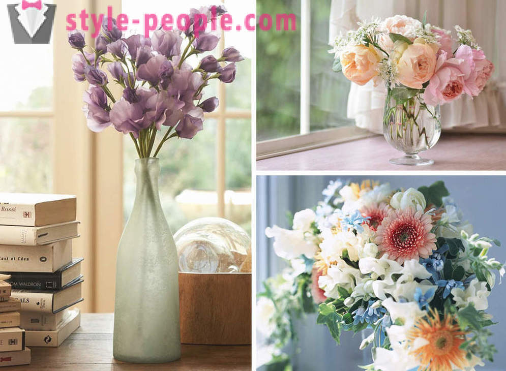 Casa de verano: cómo decorar el apartamento con flores frescas