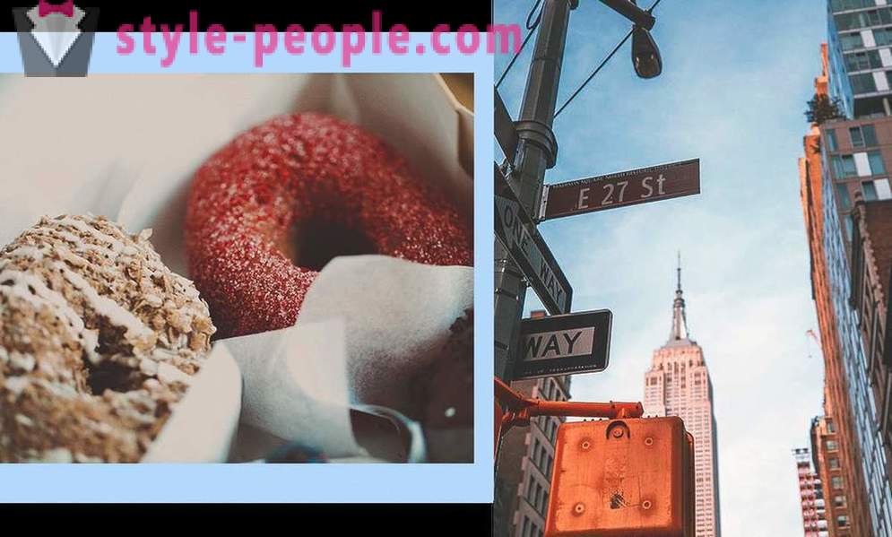 Etiqueta moderna: Hay una rosquilla, tanto en la ciudad de Nueva York