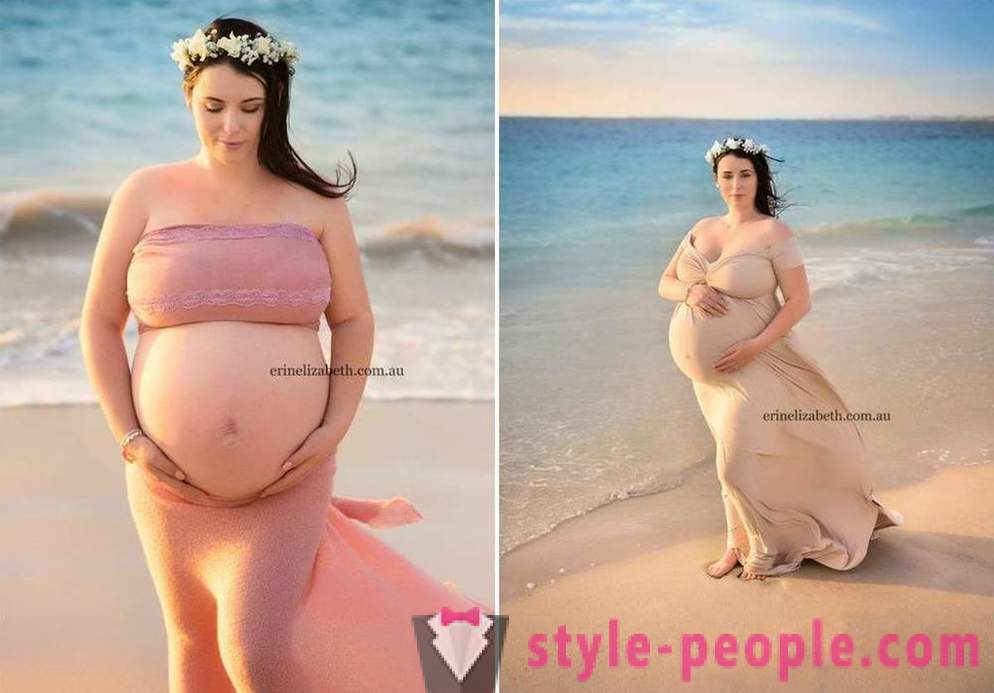 Fotos de una mujer que está embarazada pyaternyashkami