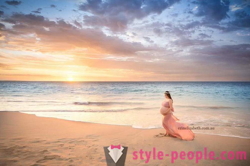 Fotos de una mujer que está embarazada pyaternyashkami