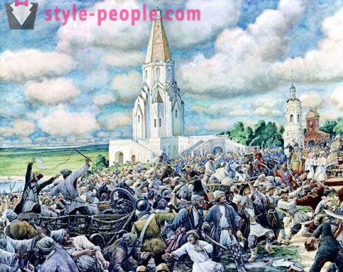 El levantamiento terminó con el pueblo ruso de diferentes edades