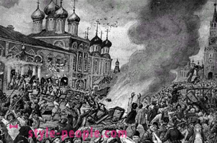 El levantamiento terminó con el pueblo ruso de diferentes edades