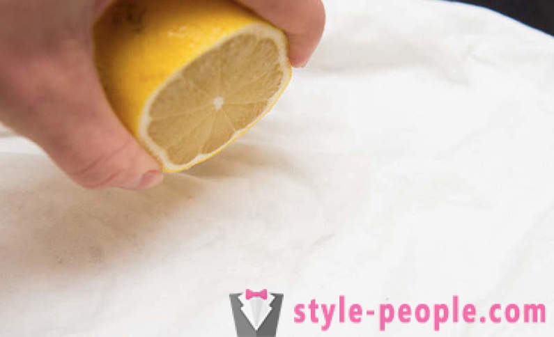 Las propiedades importantes y básicas de limón