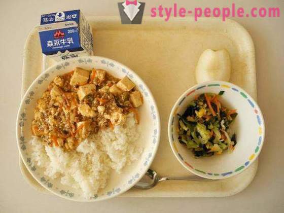 La comida en el sistema educativo japonés