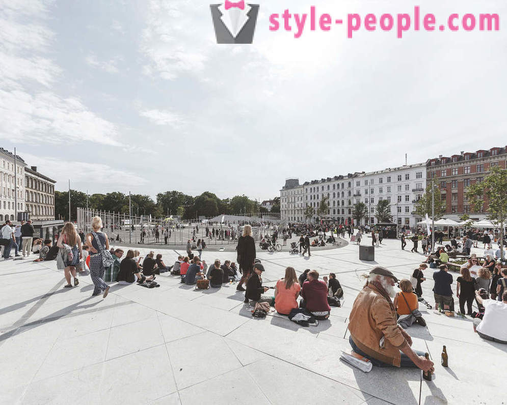 ¿Cómo hace Israel Square en Copenhague