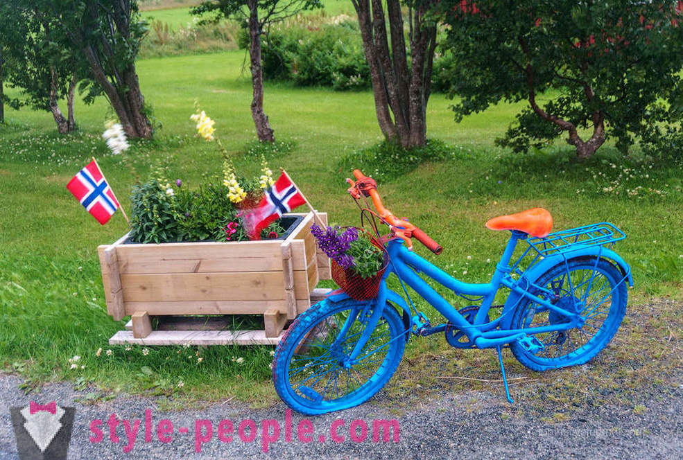 Como las bicicletas utilizadas en Noruega