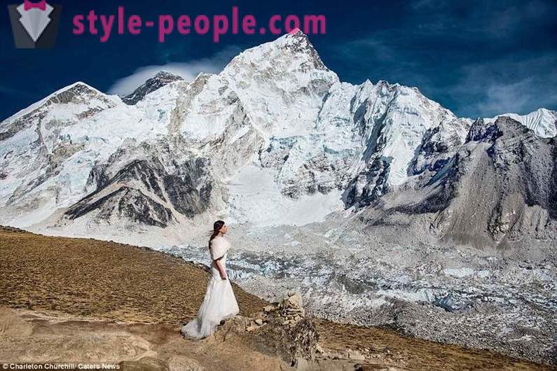 La boda en el Everest