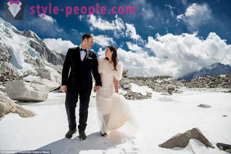 La boda en el Everest