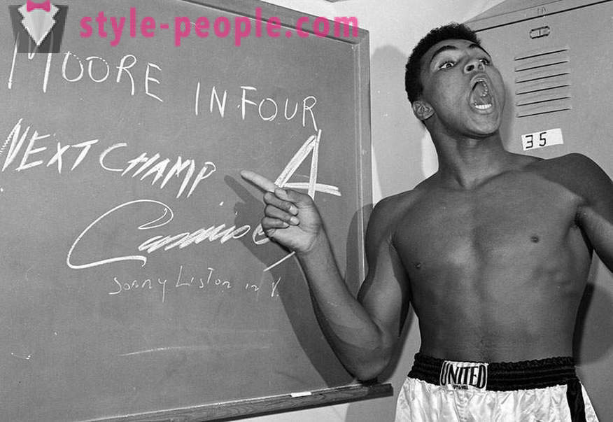 Cumpleaños grande: Muhammad Ali fuera del ring