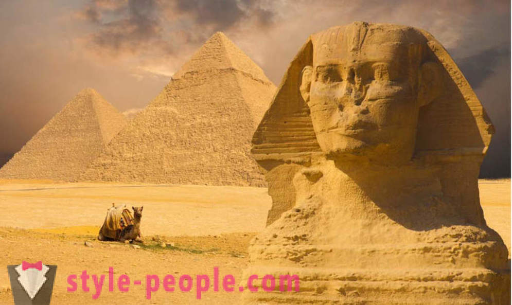 Donde en las pirámides de hecho en Egipto