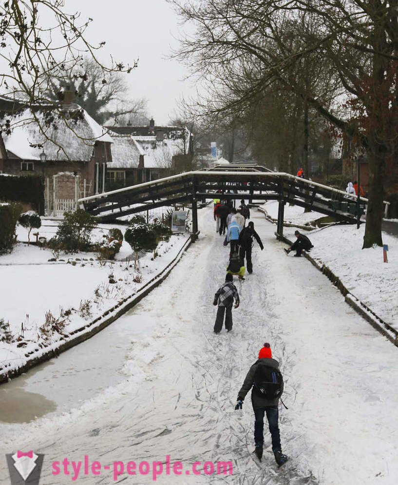 El pueblo, sin carreteras en los Países Bajos