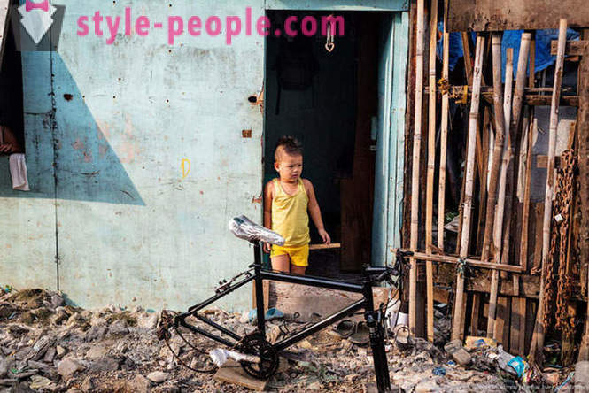 La vida en los barrios pobres de Manila