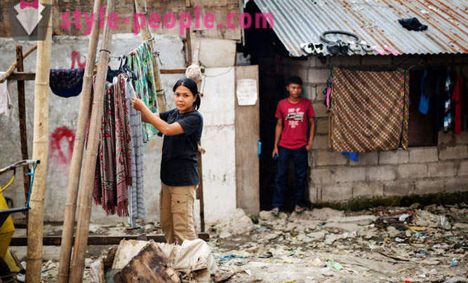 La vida en los barrios pobres de Manila