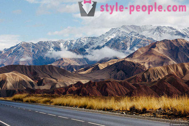 La más bella carretera - la carretera de Pamir