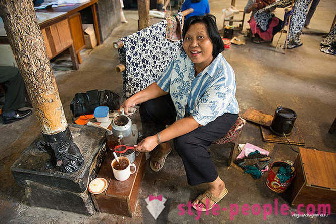 Como hacer batik en Indonesia