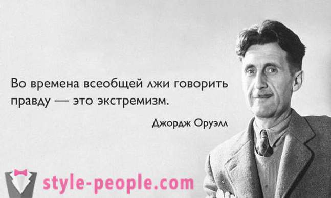 25 cotizaciones proféticos George Orwell