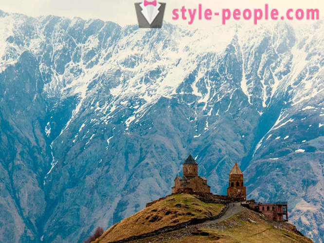 Viaje a través de las montañas del Cáucaso