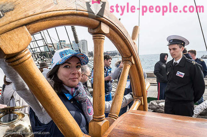 Excursión a la Kruzenshtern legendario barco de vela en Sochi