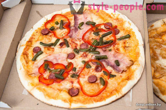 Chef italiano trata de pizza bielorruso