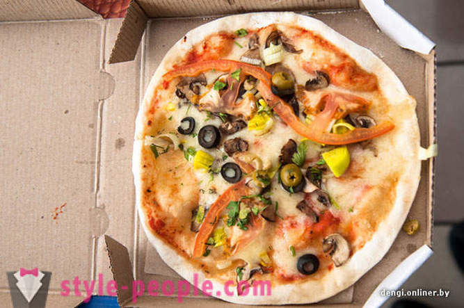 Chef italiano trata de pizza bielorruso