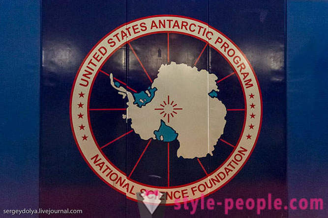 Estación antártica en el Polo Sur