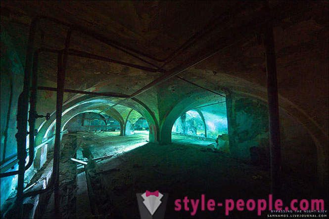 3D-shooter en realidad - sótanos abandonados planta 