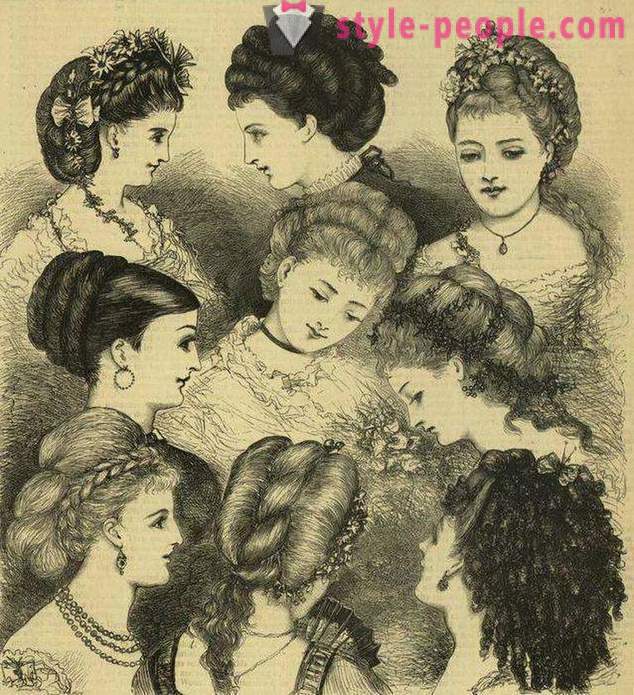 Peinados del siglo 19: una revisión de los pilotes y fotos