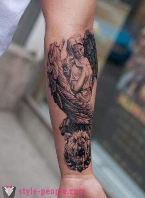 Valor del tatuaje de ángel