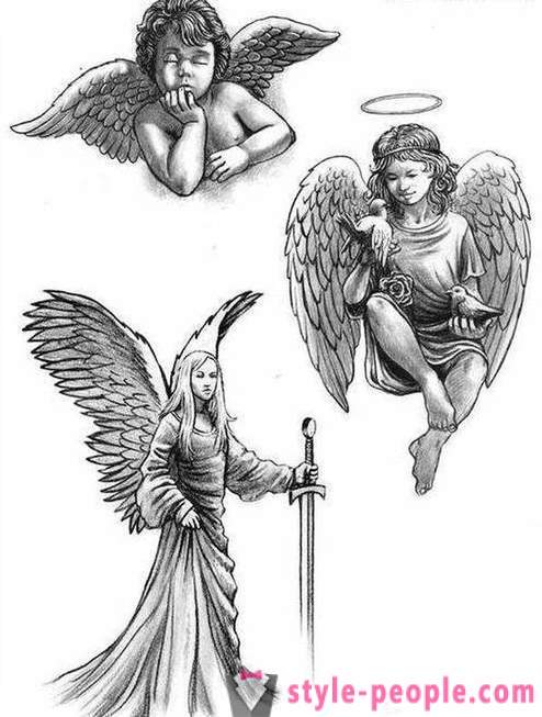 Valor del tatuaje de ángel