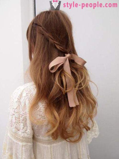 Bellos peinados con cintas en el pelo