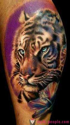 El valor principal de un tatuaje de tigre