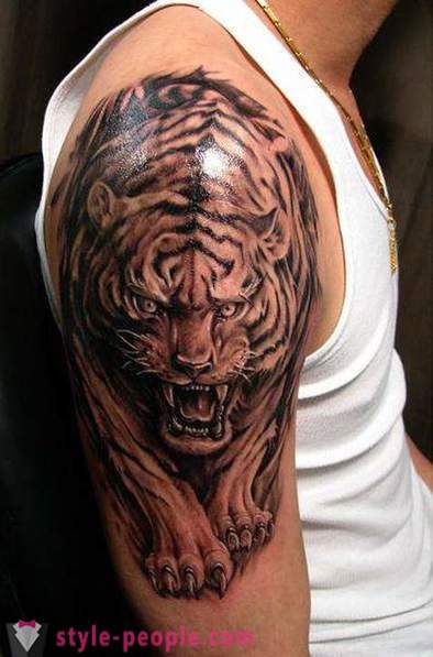 El valor principal de un tatuaje de tigre