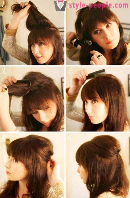 Desplumar el pelo largo. Como hacer un apilamiento estilo?