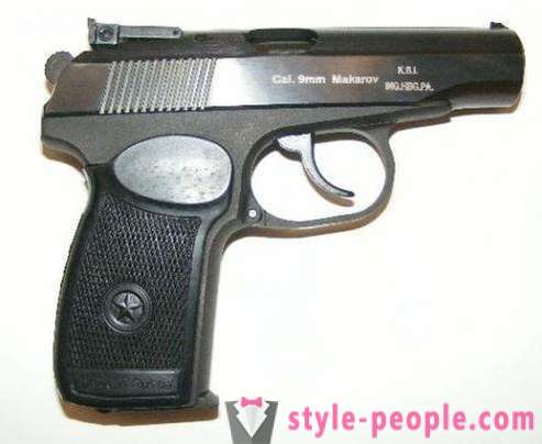 TTX pistola Makarov. aparato de pistola Makarova