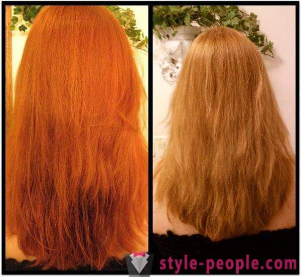Glicerina pelo en casa: reseñas, fotos. glicerol pelo aligeramiento