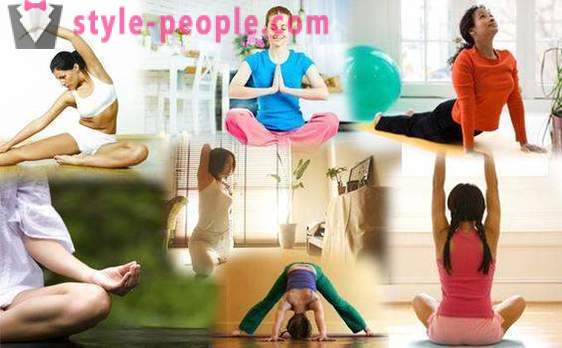 Yoga en casa para principiantes: ejercicios, fotos