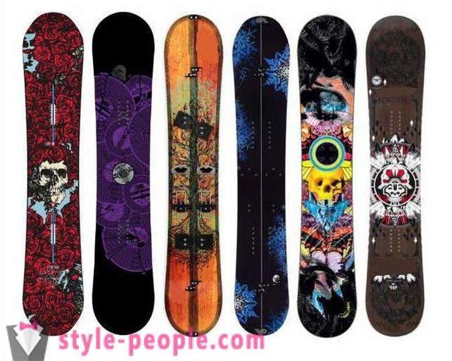 ¿Cómo elegir una tabla de snowboard? tamaño de snowboard. Snowboard - características, fotos