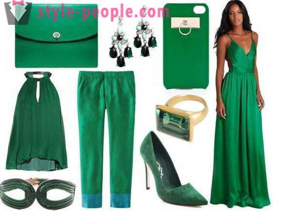El color verde se mezcla con nada de ropa?