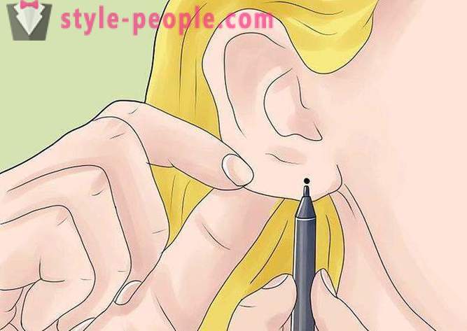Como el hogar de perforar las orejas? Cómo cuidar de las orejas perforadas