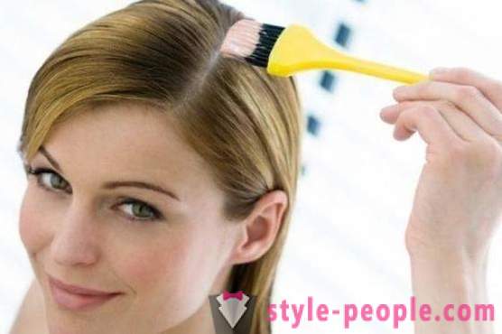 Sin amoniaco tinte para el cabello - una opción segura