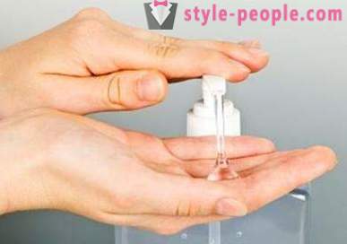 Desinfectante para las manos - una protección eficaz contra los microbios y cuidado de la piel suave